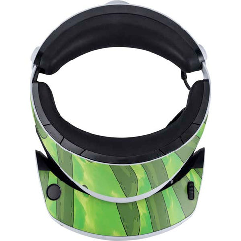 Adult Swim Rick and Morty Pickle Rick Pattern PlayStation VR2 Skin