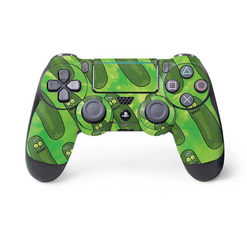 Adult Swim Rick and Morty Pickle Rick Pattern PS4 Pro/Slim Controller Skin