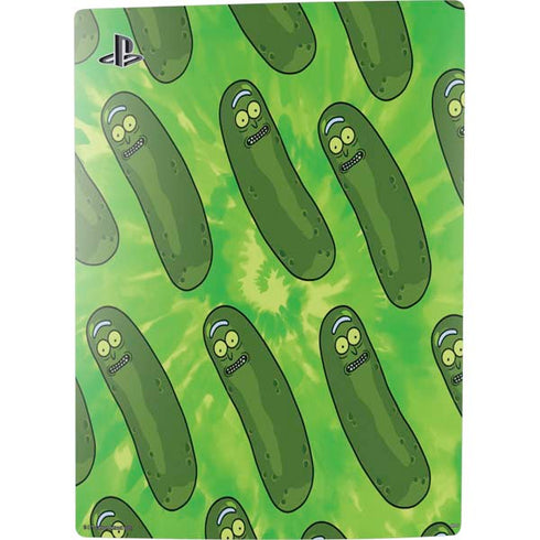 Adult Swim Rick and Morty Pickle Rick Pattern PS5 Console Skin