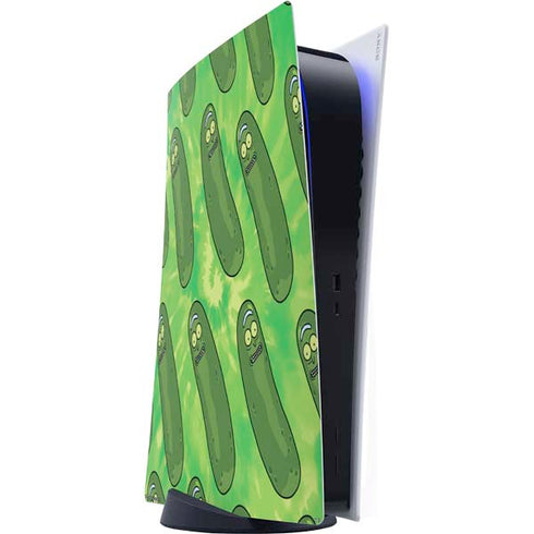 Adult Swim Rick and Morty Pickle Rick Pattern PS5 Digital Edition Console Skin