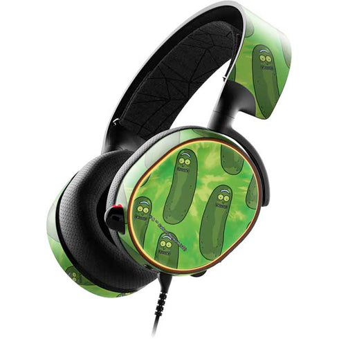 Adult Swim Rick and Morty Pickle Rick Pattern SteelSeries Arctis 5 Skin