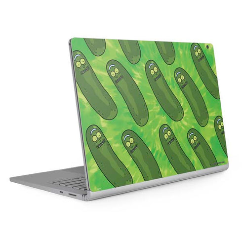 Adult Swim Rick and Morty Pickle Rick Pattern Surface Book 2 15in Skin