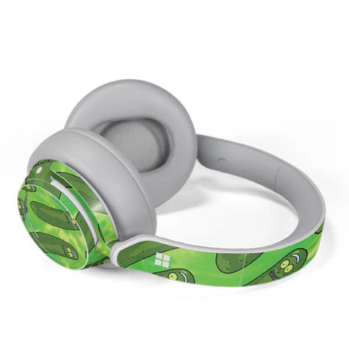 Adult Swim Rick and Morty Pickle Rick Pattern Surface Headphones Skin