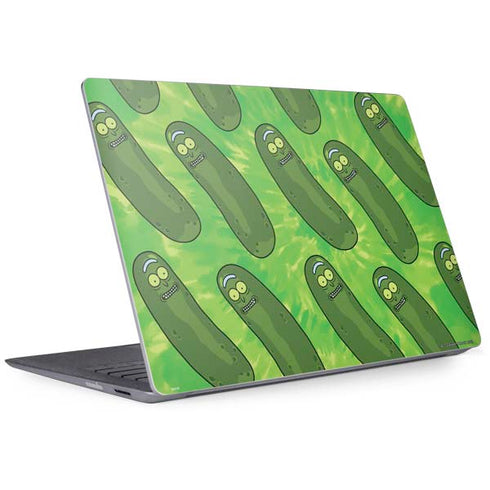 Adult Swim Rick and Morty Pickle Rick Pattern Surface Laptop 2 Skin