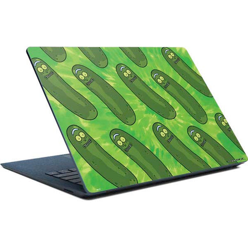 Adult Swim Rick and Morty Pickle Rick Pattern Surface Laptop Skin