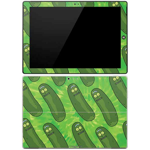 Adult Swim Rick and Morty Pickle Rick Pattern Surface Pro 3 Skin