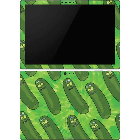 Adult Swim Rick and Morty Pickle Rick Pattern Surface Pro 6 Skin