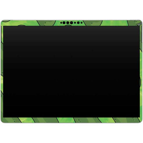 Adult Swim Rick and Morty Pickle Rick Pattern Surface Pro 9 Skin