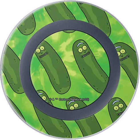 Adult Swim Rick and Morty Pickle Rick Pattern Wireless Charger Skin