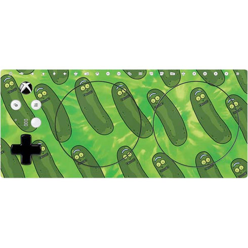 Adult Swim Rick and Morty Pickle Rick Pattern Xbox Adaptive Controller Skin