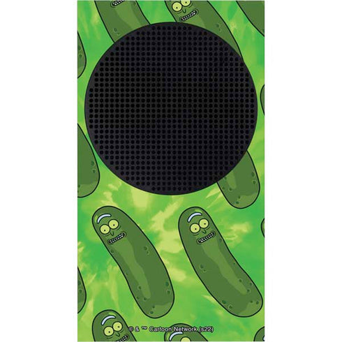Adult Swim Rick and Morty Pickle Rick Pattern Xbox Series S Console Skin