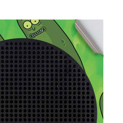 Adult Swim Rick and Morty Pickle Rick Pattern Xbox Series S Console Skin