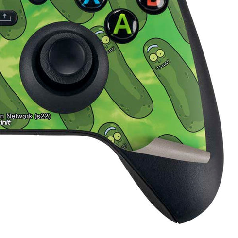 Adult Swim Rick and Morty Pickle Rick Pattern Xbox Series X Controller Skin