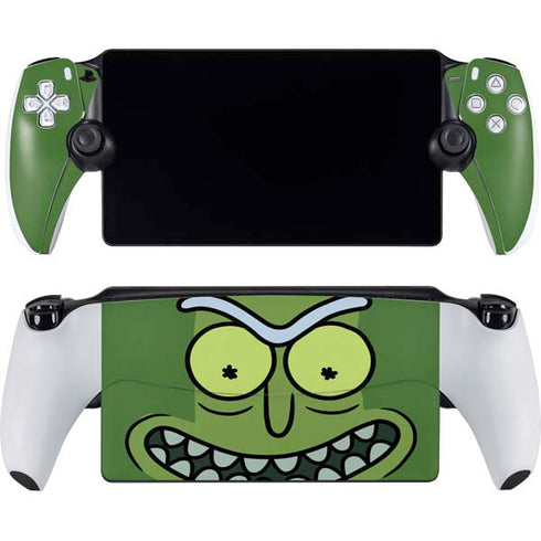 Adult Swim Rick and Morty Pickle Rick PlayStation Portal Remote Player Skin