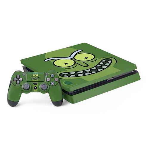 Adult Swim Rick and Morty Pickle Rick PS4 Slim Bundle Skin