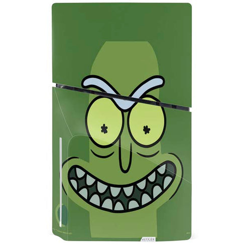 Adult Swim Rick and Morty Pickle Rick PS5 Slim Disk Console Skin
