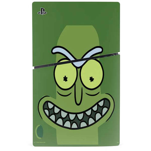 Adult Swim Rick and Morty Pickle Rick PS5 Slim Digital Edition Console Skin