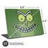 Adult Swim Rick and Morty Pickle Rick Universal Laptop 11in (8.8 x 6.2in) Skin