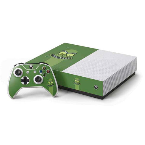 Adult Swim Rick and Morty Pickle Rick Xbox One S All-Digital Edition Bundle Skin