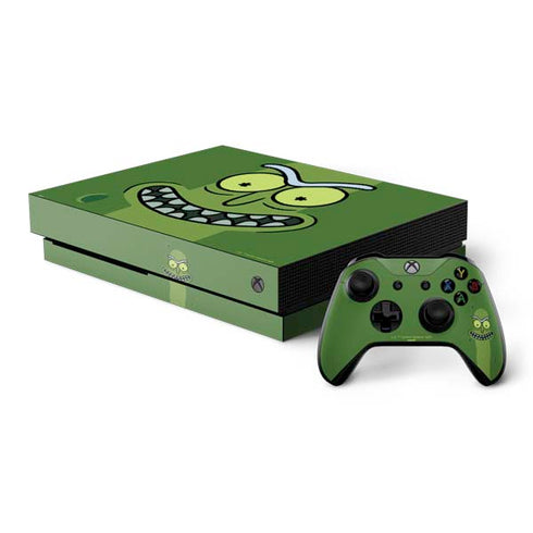 Adult Swim Rick and Morty Pickle Rick Xbox One X Bundle Skin