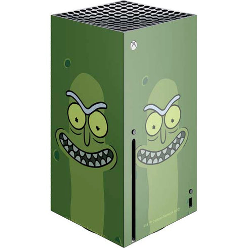Adult Swim Rick and Morty Pickle Rick Xbox Series X Console Skin