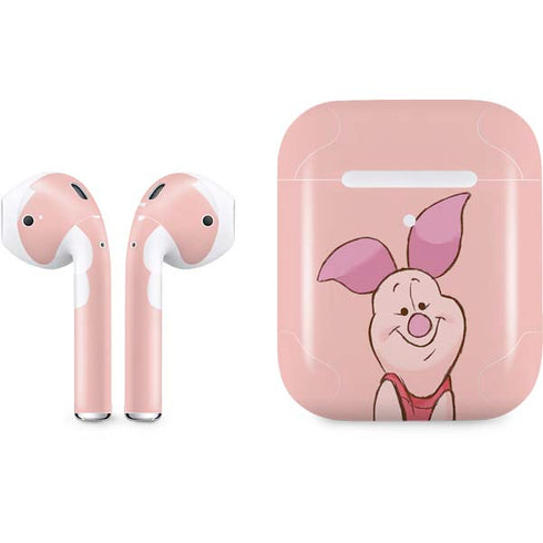 Disney Winnie the Pooh Piglet Portrait Apple AirPods 2 Skin