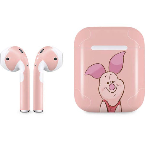 Disney Winnie the Pooh Piglet Portrait Apple AirPods Skin
