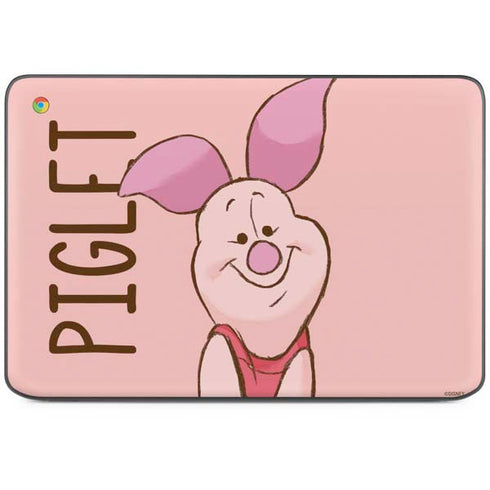 Disney Winnie the Pooh Piglet Portrait HP Chromebook Skin