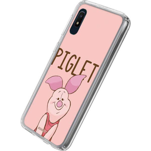 Disney Winnie the Pooh Piglet Portrait Galaxy A10e Clear Case