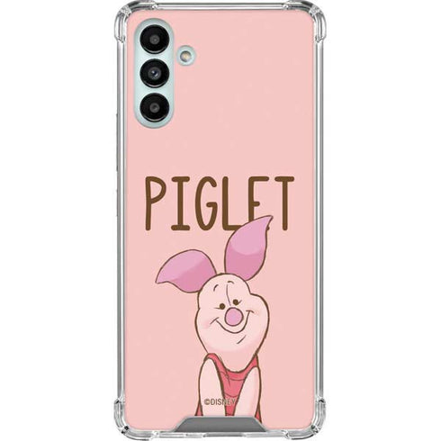 Disney Winnie the Pooh Piglet Portrait Galaxy A13 5G Clear Case