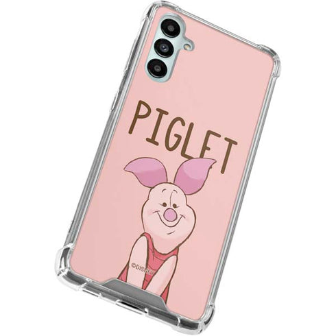 Disney Winnie the Pooh Piglet Portrait Galaxy A15 5G Clear Case