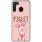 Disney Winnie the Pooh Piglet Portrait Galaxy A21 Clear Case