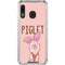Disney Winnie the Pooh Piglet Portrait Galaxy A30 Clear Case