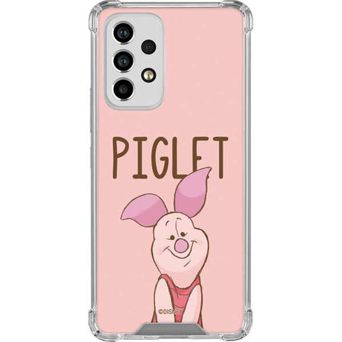 Disney Winnie the Pooh Piglet Portrait Galaxy A53 5G Clear Case