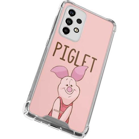 Disney Winnie the Pooh Piglet Portrait Galaxy A53 5G Clear Case