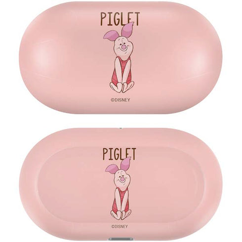 Disney Winnie the Pooh Piglet Portrait Galaxy Buds Plus Skin