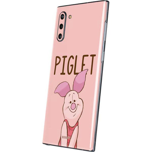 Disney Winnie the Pooh Piglet Portrait Galaxy Note 10 Skin