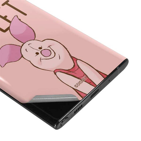 Disney Winnie the Pooh Piglet Portrait Galaxy Note 10 Skin