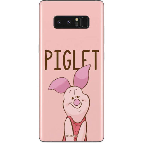 Disney Winnie the Pooh Piglet Portrait Galaxy Note 8 Skin