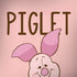 Disney Winnie the Pooh Piglet Portrait Galaxy Note 8 Skin