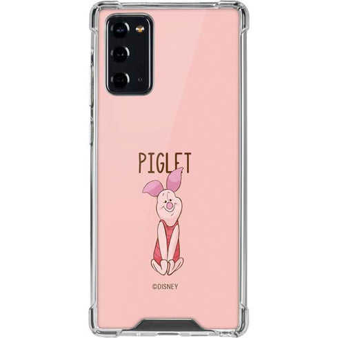 Disney Winnie the Pooh Piglet Portrait Galaxy Note20 5G Clear Case