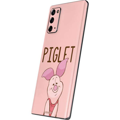 Disney Winnie the Pooh Piglet Portrait Galaxy Note20 5G Skin