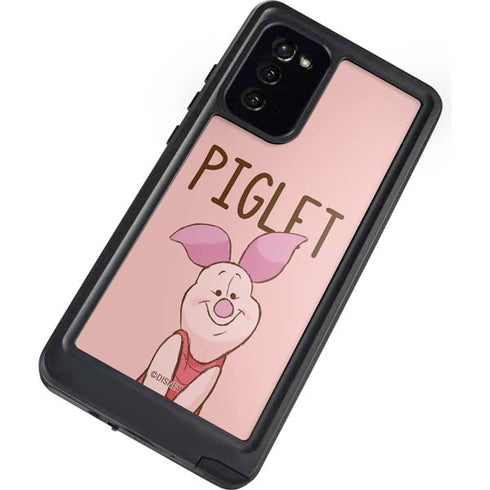 Disney Winnie the Pooh Piglet Portrait Galaxy Note20 5G Waterproof Case
