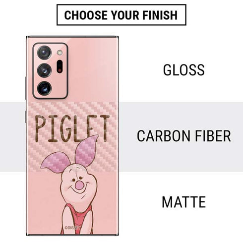 Disney Winnie the Pooh Piglet Portrait Galaxy Note20 Ultra 5G Skin