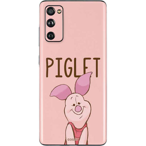 Disney Winnie the Pooh Piglet Portrait Galaxy S20 Fan Edition Skin