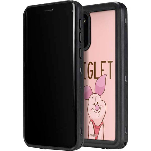 Disney Winnie the Pooh Piglet Portrait Galaxy S20 Plus Waterproof Case