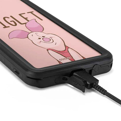 Disney Winnie the Pooh Piglet Portrait Galaxy S20 Waterproof Case