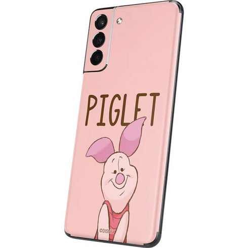 Disney Winnie the Pooh Piglet Portrait Galaxy S21 Plus 5G Skin