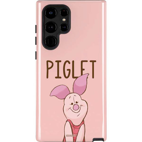 Disney Winnie the Pooh Piglet Portrait Galaxy S22 Ultra Pro Case