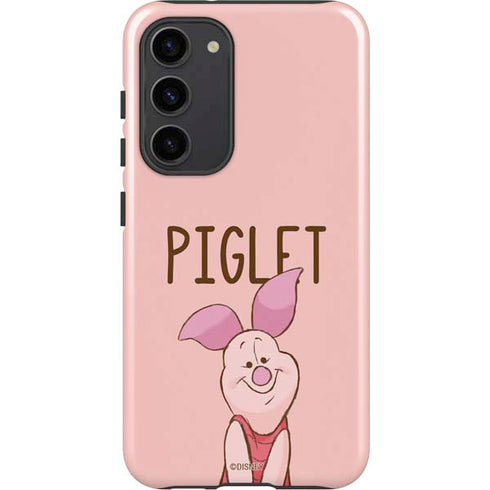 Disney Winnie the Pooh Piglet Portrait Galaxy S23 Plus Pro Case
